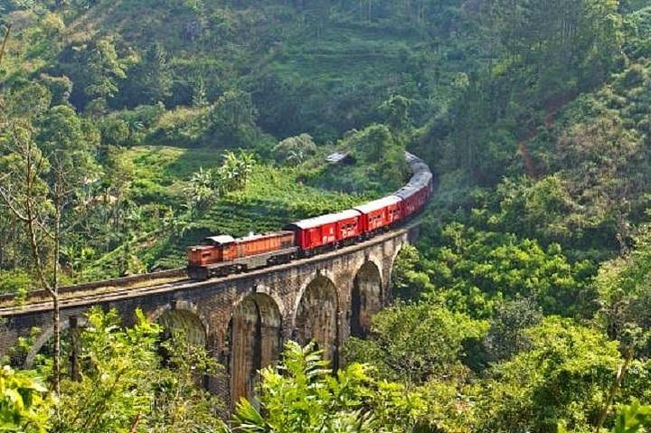 Take the scenic train ride from Nanu Oya to Ella
